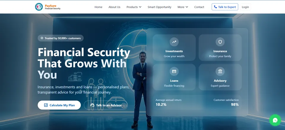Paysure website
