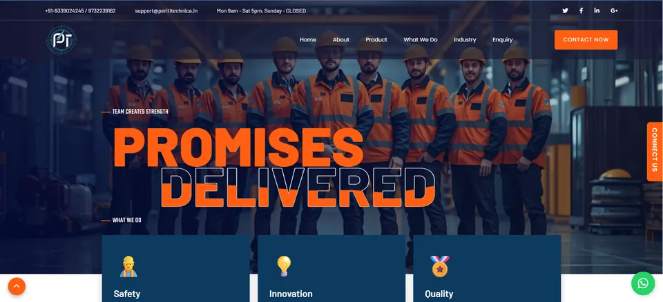 Periti Technica website